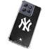 MLB New York Yankees Dark Wash Moto G 5G (2025) Clear Case