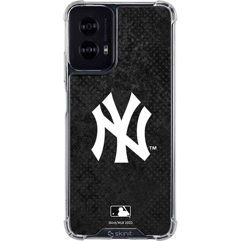 MLB New York Yankees Dark Wash Moto G Power 5G (2024) Clear Case