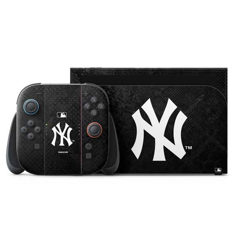 MLB New York Yankees Dark Wash Nintendo Skins