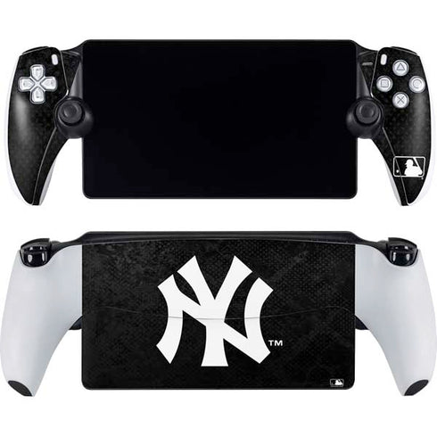 MLB New York Yankees Dark Wash PlayStation Portal Remote Player Skin