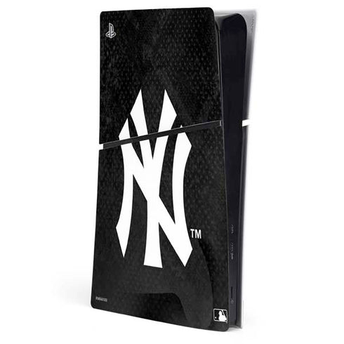 MLB New York Yankees Dark Wash PS5 Slim Digital Edition Console Skin