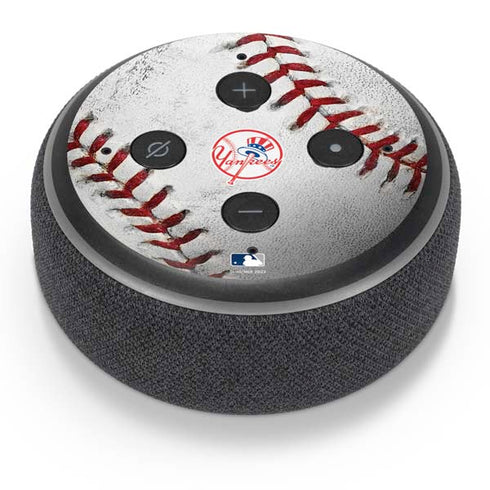 MLB New York Yankees Game Ball Amazon Echo Dot Skin