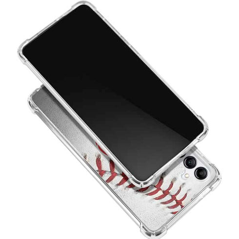 MLB New York Yankees Game Ball Galaxy A16 5G Clear Case