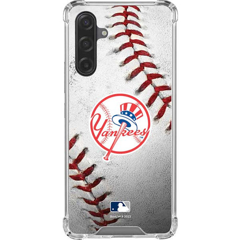 MLB New York Yankees Game Ball Galaxy A17 Clear Case