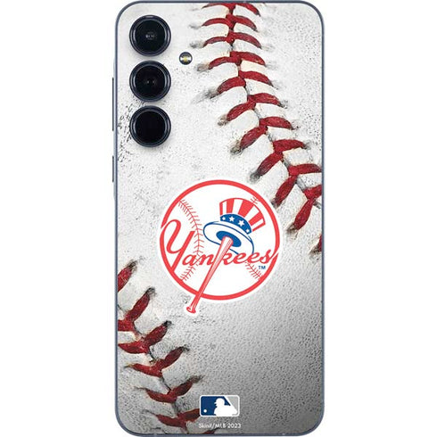MLB New York Yankees Game Ball Galaxy A35 5G Skin