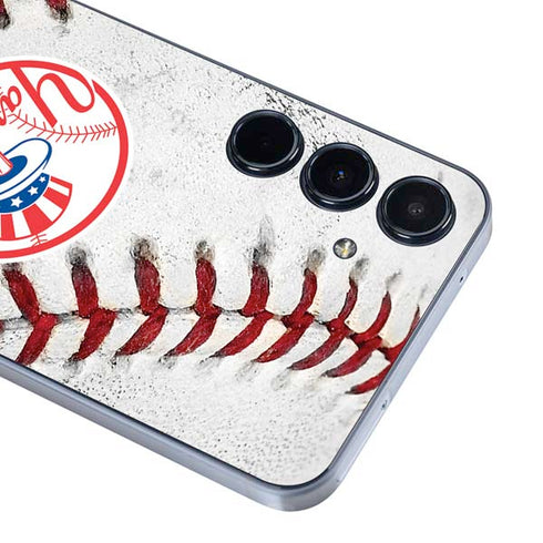 MLB New York Yankees Game Ball Galaxy A35 5G Skin