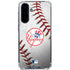 MLB New York Yankees Game Ball Galaxy A36 5G Clear Case