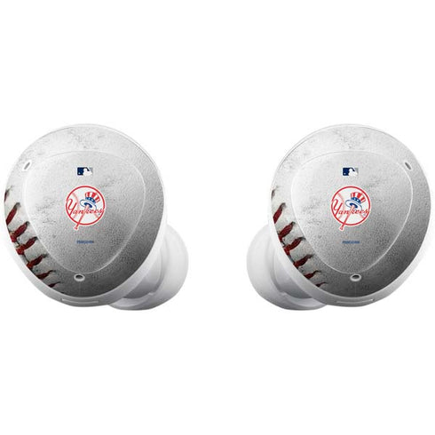 MLB New York Yankees Game Ball Galaxy Buds Plus Skin