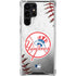 MLB New York Yankees Game Ball Galaxy S23 Ultra Clear Case