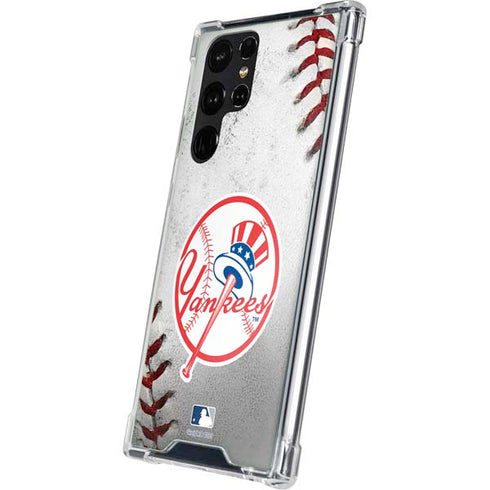 MLB New York Yankees Game Ball Galaxy S23 Ultra Clear Case