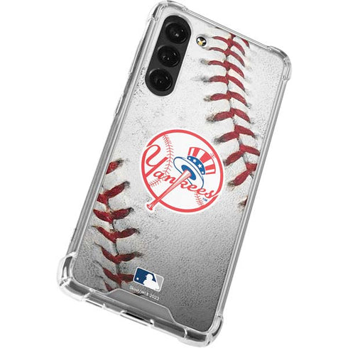 MLB New York Yankees Game Ball Galaxy S24 FE Clear Case