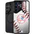 MLB New York Yankees Game Ball Galaxy S24 FE Kickstand Case