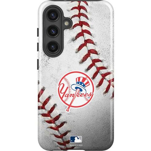 MLB New York Yankees Game Ball Galaxy S25 Impact Case