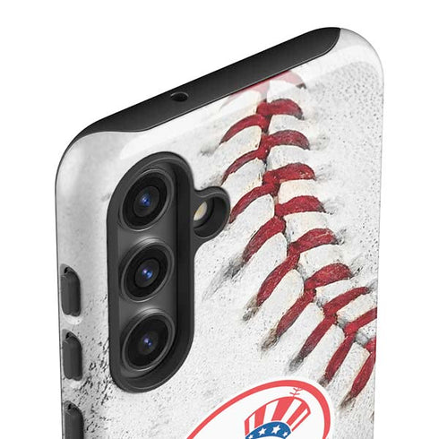 MLB New York Yankees Game Ball Galaxy S25 Impact Case