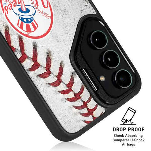 MLB New York Yankees Game Ball Galaxy S25 Kickstand Case