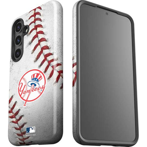 MLB New York Yankees Game Ball Galaxy S25 Plus Impact Case