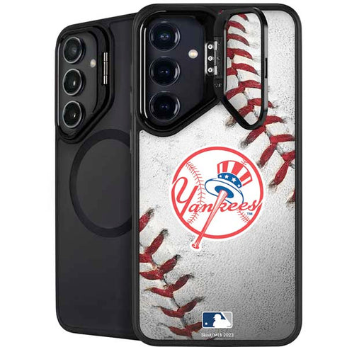 MLB New York Yankees Game Ball Galaxy S25 Plus Kickstand Case