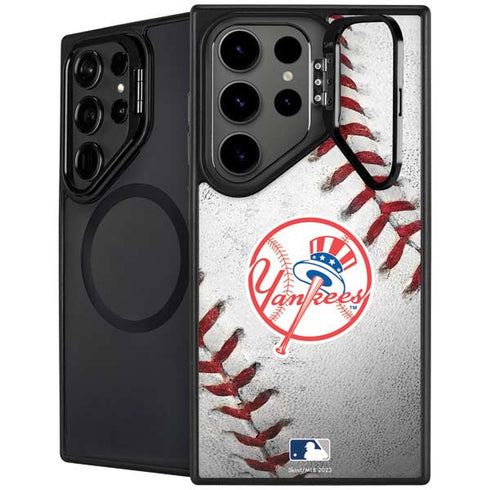 MLB New York Yankees Game Ball Galaxy S25 Ultra Kickstand Case