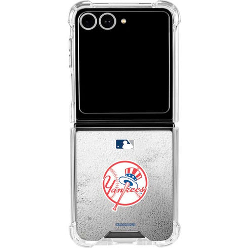 MLB New York Yankees Game Ball Galaxy Z Flip7 Clear Case