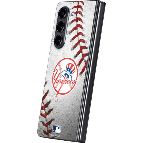 MLB New York Yankees Game Ball Galaxy Z Fold5 5G Skin
