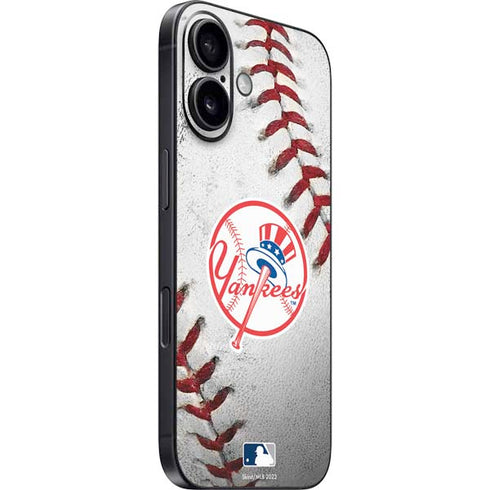 MLB New York Yankees Game Ball iPhone 16 Plus Skin
