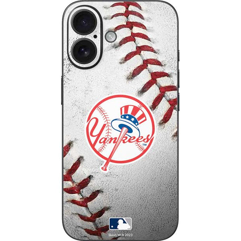 MLB New York Yankees Game Ball iPhone 16 Skin