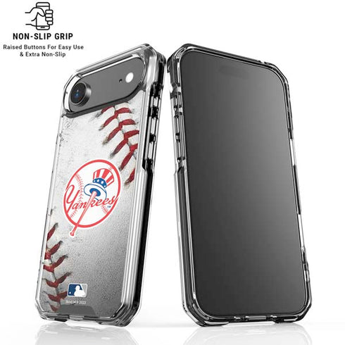 MLB New York Yankees Game Ball iPhone 17 Air Clear Case