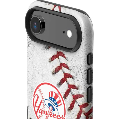 MLB New York Yankees Game Ball iPhone 17 Air Impact Case