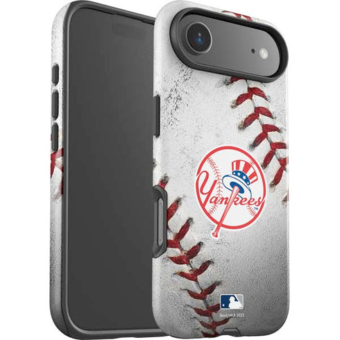 MLB New York Yankees Game Ball iPhone 17 Air Impact Case