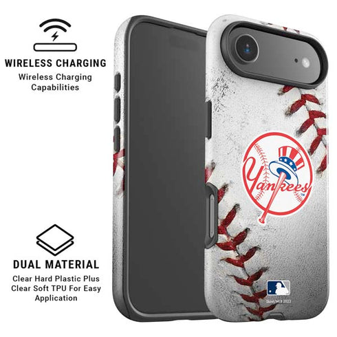 MLB New York Yankees Game Ball iPhone 17 Air Magsafe Impact Case
