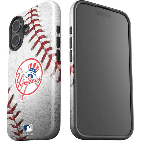 MLB New York Yankees Game Ball iPhone 17 Impact Case