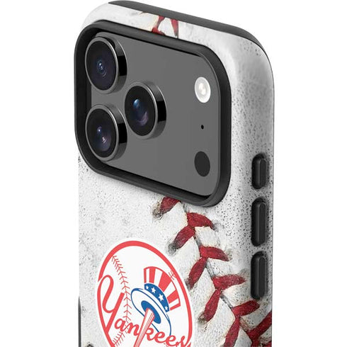MLB New York Yankees Game Ball iPhone 17 Pro Impact Case