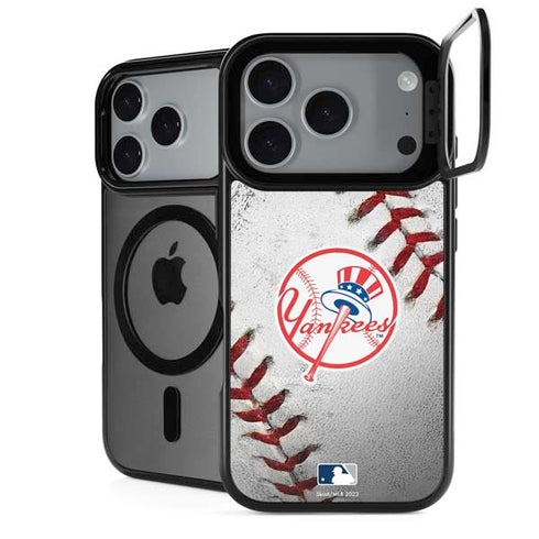 MLB New York Yankees Game Ball iPhone 17 Pro Max Kickstand Case