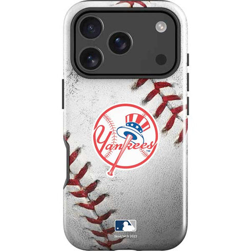 MLB New York Yankees Game Ball iPhone 18 Pro Impact Case