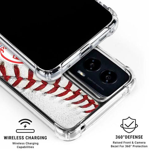 MLB New York Yankees Game Ball Moto G Power 5G (2024) Clear Case