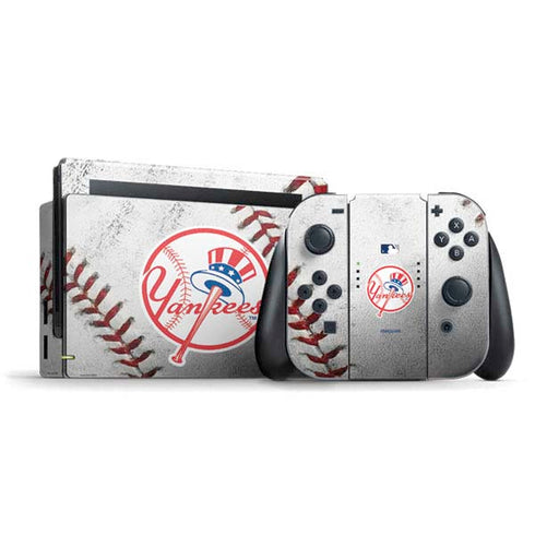 MLB New York Yankees Game Ball Nintendo Skins