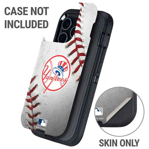 MLB New York Yankees Game Ball Otterbox Defender iPhone Skin