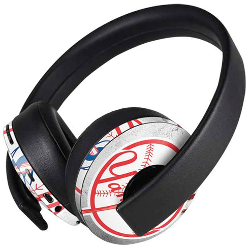 MLB New York Yankees Game Ball PlayStation 4 Gold Wireless Headset Skin