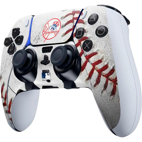 MLB New York Yankees Game Ball PS5 DualSense Edge Pro Controller Skin