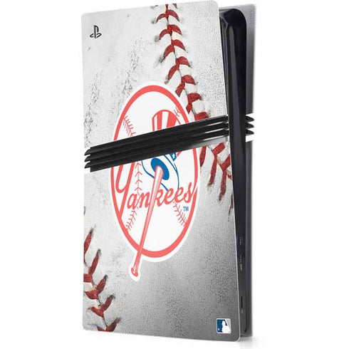 MLB New York Yankees Game Ball PS5 Pro Console Skin