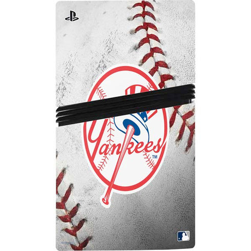 MLB New York Yankees Game Ball PS5 Pro Console Skin