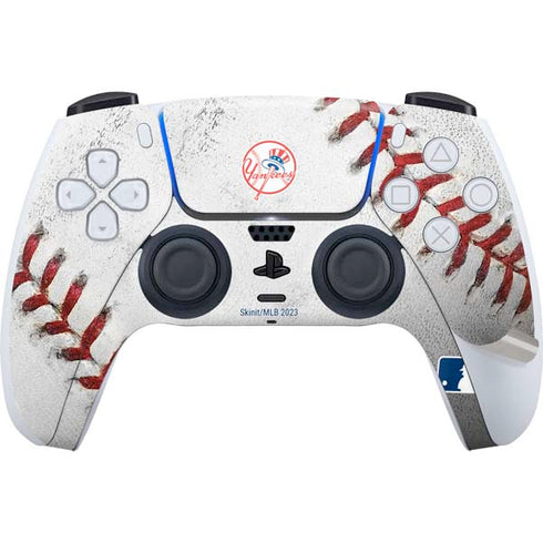 MLB New York Yankees Game Ball PS5 Pro Disk Bundle Skin
