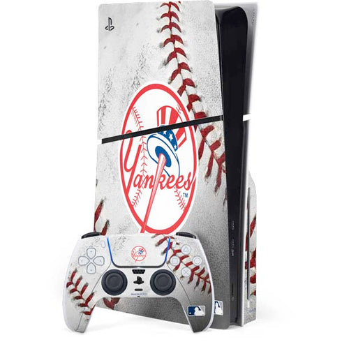 MLB New York Yankees Game Ball PlayStation PS5 Skins