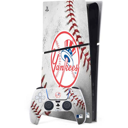 MLB New York Yankees Game Ball PlayStation PS5 Skins