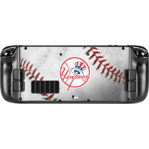 MLB New York Yankees Game Ball Steam Deck Handheld Gaming Computer Skin