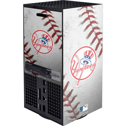 MLB New York Yankees Game Ball XBox Series X Digital Edition Console Skin