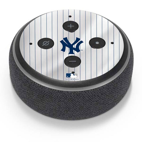 MLB New York Yankees Home Jersey Amazon Echo Dot Skin