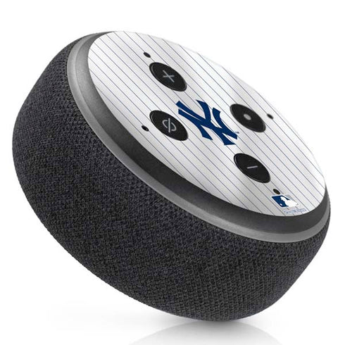MLB New York Yankees Home Jersey Amazon Echo Dot Skin