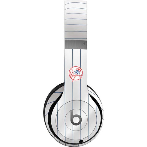 MLB New York Yankees Home Jersey Beats Solo 4 Wireless Headphones Skin