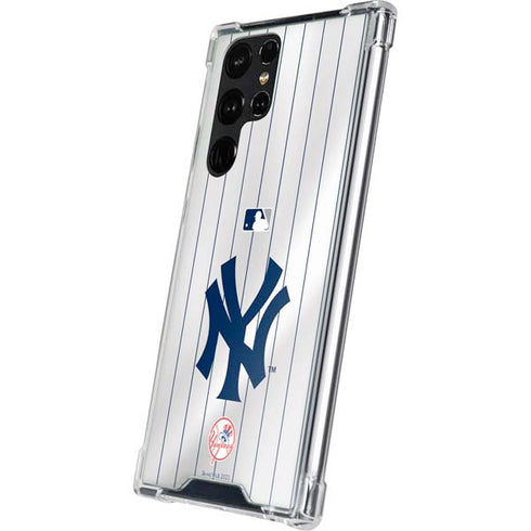 MLB New York Yankees Home Jersey Galaxy S23 Ultra Clear Case